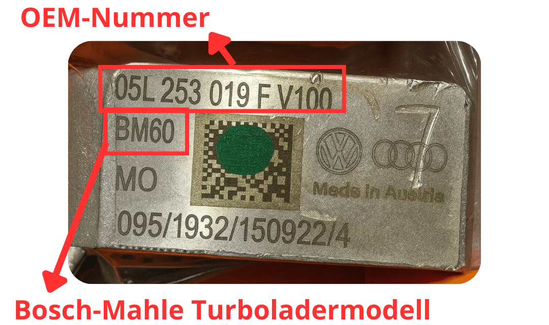 Kundennummer / Modell / Teilenummer